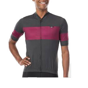 Trek Calivetta Short Sleeve Cycling Italy Jersey Gray/Red XL A005369